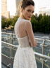 Fully Beaded Ivory Tulle Wedding Dress With Detachable Jacket Fully Beaded Ivory Tulle Wedding Dress With Detachable Jacket